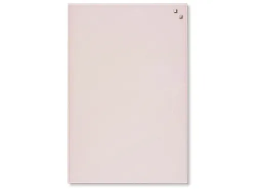 Glasmagneetbord Naga 40x60cm poeder roze