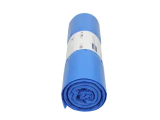 Hynex Afvalzak LDPE Gerecycled T80 240 Liter Blauw 65+50x135cm 10st - 3