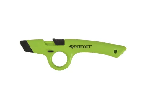 Snijmes Westcott keramisch Safety met vingergat groen