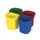 Emmer 5 Liter - set in groen, rood, blauw, geel Rubbermaid