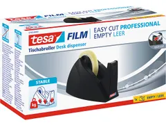 Tesa Tape Dispenser Easy Cut Voor 25mmX66m Rol Zwart