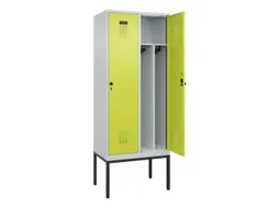 locker voor scheiding van kleding,HxBxD 2120x800x500mm,2vak