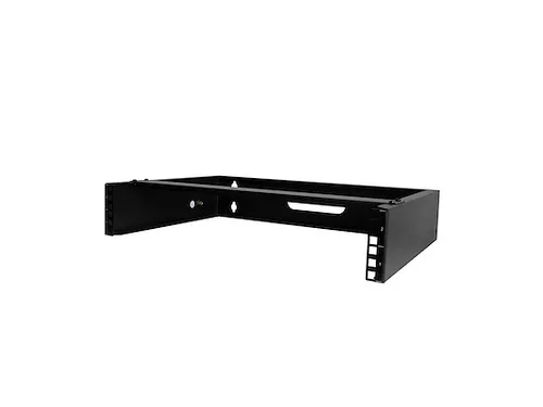 2U server rack voor wandmontage 14 inch diep 19 inch patch panel