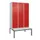 Z-garderobekast,HxBxD 2120x1200x815mm,6vak,vak B 400mm,draaigrendel
