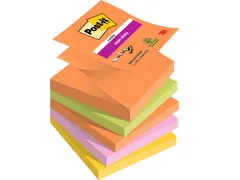 Memoblok Post-it Z-Notes R330 Super Sticky 76x76mm Boost 5 stuks