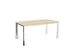 In hoogte verstelbaar bureau,HxBxD 720-840x1600x800mm,NE-esdoorn