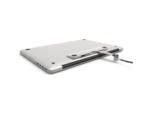 Blade Universal Keyed Cable Lock Silver