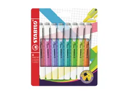 Markeerstift STABILO Swing cool 275/8 Wow assorti etui à 8 stuks