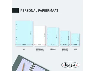 Organizer Kalpa Personal inclusief agenda 2026-2027 7dagen/2pagina's b - 2