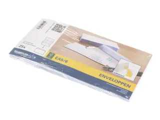Dienstenvelop Raadhuis 110x220mm DL (EA5/6) wit met plakstrip krimp a - 3