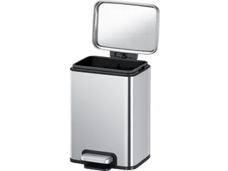 Madison pedaalemmer 6 Liter Zilvermat RVS - 4