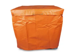 afdekkap,v. verwarmingsmantel,v. IBC,PVC,oranje,Waterdicht - 1