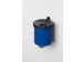 Cendrier mural 0 6l hxd 100x90mm RAL5010 acier