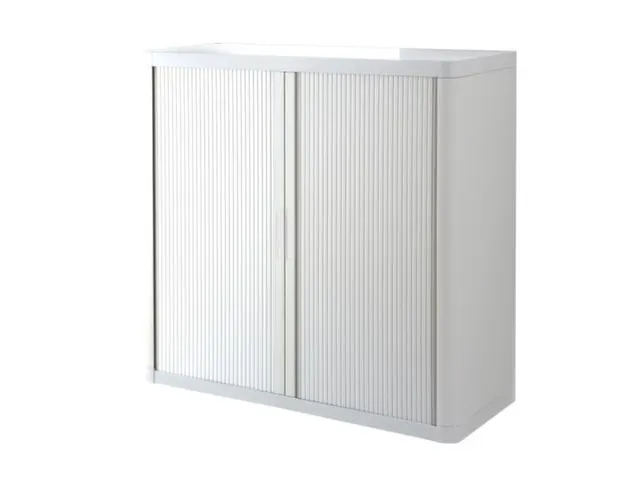 Roldeurkast HxBxD 1040x1100x415mm 2 Oh Romp Wit Front Wit