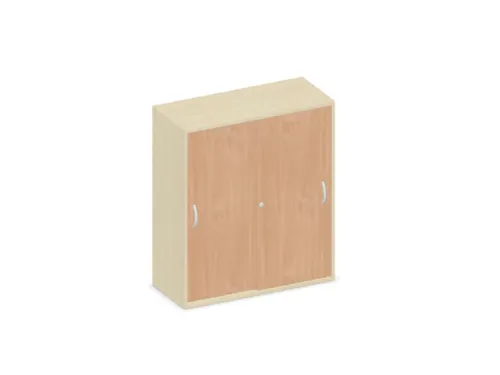 Schuifdeurkast 1150x1000x430mm Romp Esdoorn Decor Front Beuken