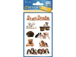 papieretiket Z-design Kids pakje a 3 vel honden foto - 1
