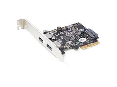 2-Port USB PCIe Kaart met 10Gbps/poort