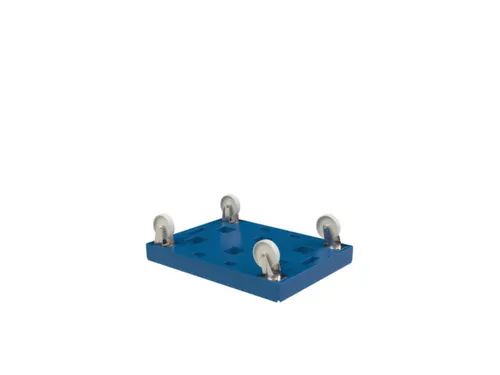 dolly,draagverm. 300kg,laadvl. LxB 814x612mm,platform doorbroken