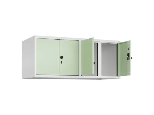 opzetkast,v. locker voor scheiding van kleding,4vak.,vak B 300mm