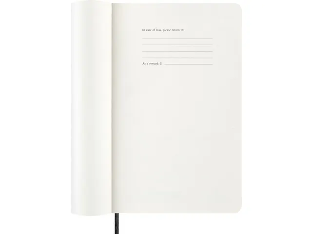 Agenda 2027 Moleskine 12M Planner Weekly 7dag/1pagina large sc black