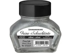 Encre calligraphique Standardgraph 30ml argent