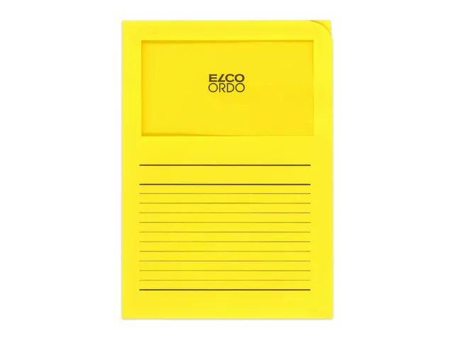 Map Elco Ordo Classico mvenst A4 120gr 220x310mm diepgeel 100st verp10