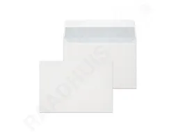 Dienstenvelop Raadhuis 114x162mm C6 Wit Plakstrip Krimp 100 Stuks