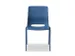 Chaise Coque Plastique 4 pieds Assise PP Bleu turquoise