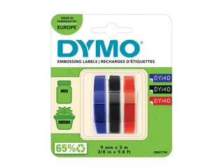 Labeltape Dymo rol 9mmx3M glossy vinyl assorti S0847750 - 4