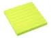 Bloc-mémos 75x75mm ligné vert brillant 80 feuillets