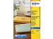 Adresetiket Avery J8560-25 63,5x38,1mm Transparant Inkjet 525 stuks