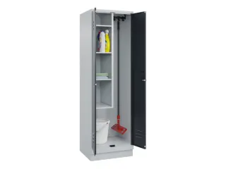 schoonmaakkast,HxBxD 1950x600x500mm,links 4vakken - 3