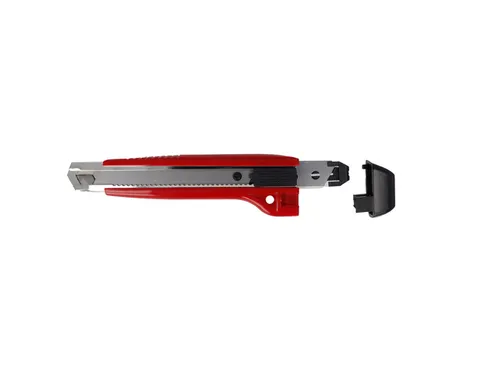 Snijmes Westcott premium 18mm met schuifsluiting rood
