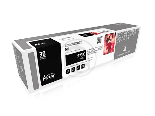 As16039 Astar Hp 973X Pw Pro Inkt Zwart Rebuilt 10.000Pagina's Chip
