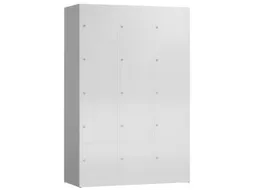 lockerkast,HxBxD 1800x1185x500mm,3x5vakken,vak B 395mm,cil.-slot