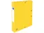 Elastobox Oxford Top File+ A4 40mm geel