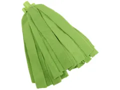 Vikan Microfibre draadmop microvezel stroken schroefdraad Groen