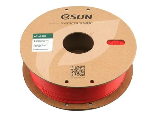 eSUN 3D printer Filament ePLA+HS 1,75mm Rood 1kg