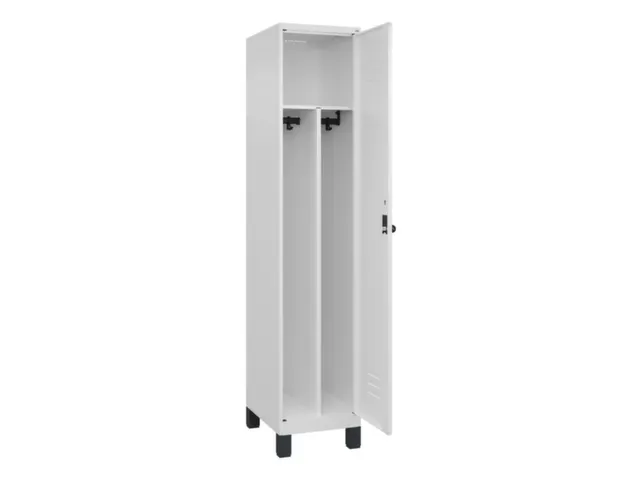 locker voor scheiding van kleding,HxBxD 1950x400x500mm,1vak