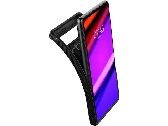 Spigen Case ACS03437 Pixel 6 Rugged Armor mat zwart