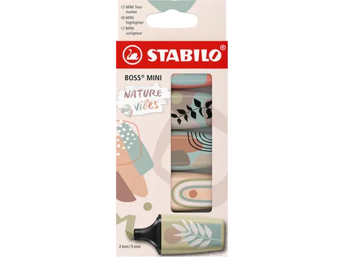 Mini Naturevibes Markeerstift Assorti 5 Stuks