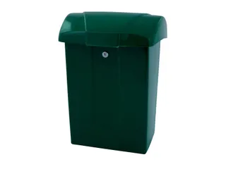 Brievenbus Vepa Bins met klep kunststof groen - 1