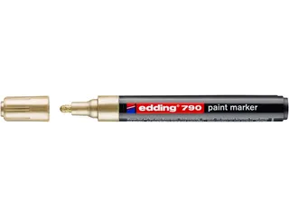 Paintmarker edding 790 op alcoholbasis 2-3mm goud - 1