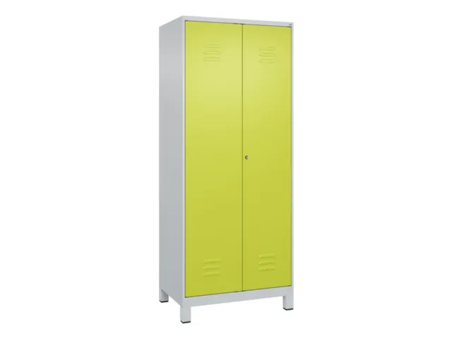 locker voor scheiding van kleding,HxBxD 1850x800x500mm,2vak