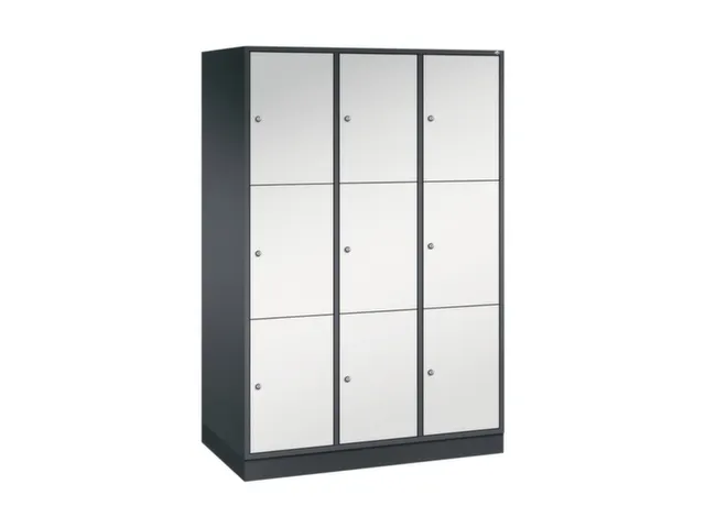 armoire multicases grand volume,RAL7021/RAL7035,HxlxP 1950x1220x600mm
