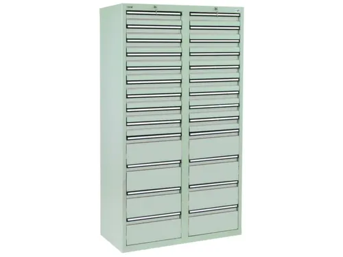 ladekast,HxBxD 1800x1000x500mm,26lade(n),centr. vergrendeling
