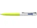 Balpen Schneider Take 4 Neon geel/wit