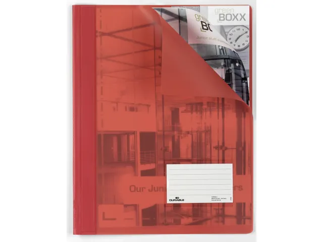 Snelhechtmappen A4 Duralux Rood
