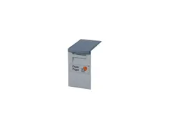 Afvalbak Afvalverzamelaar 15 Liter 355x200x300mm Lichtgrijs/Grijs