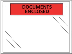 Paklijstenvelop Cleverpack Zelfklevend C6 110x165mm Documents Enclosed